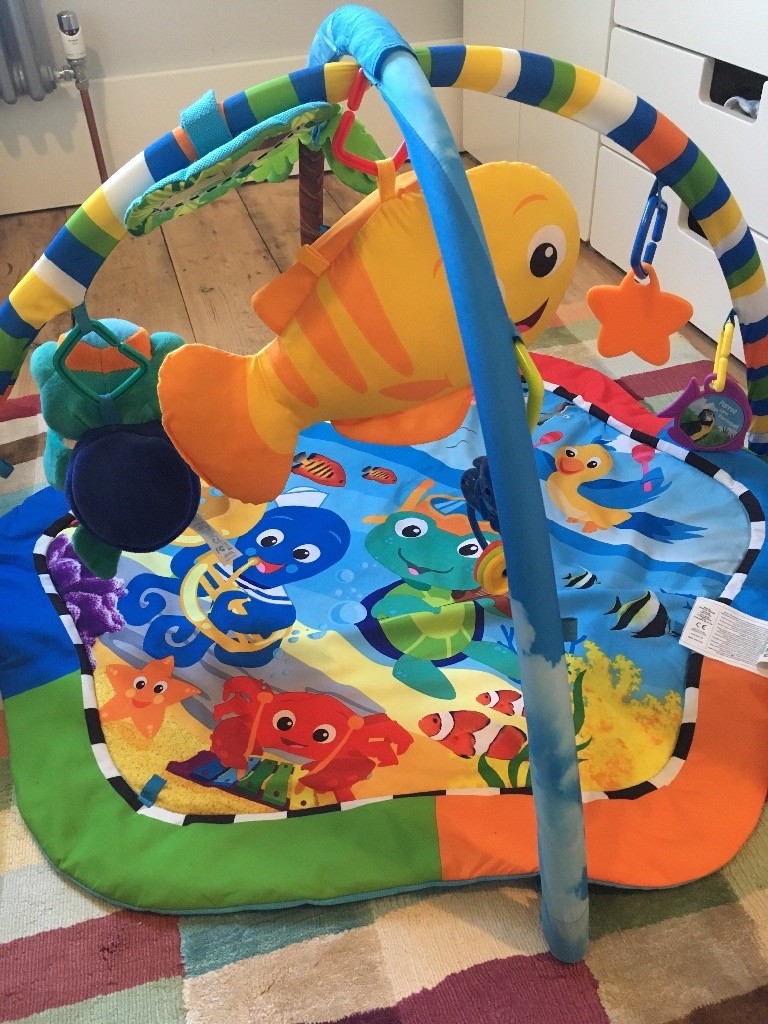 baby einstein rhythm reef play gym